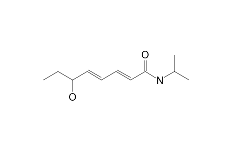 (2E,4E)-6-hydroxy-N-isopropyl-octa-2,4-dienamide