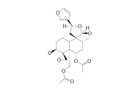 20-epi-3,20-Di-O-deacetyl-Teupyreinidin