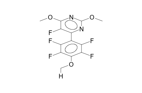 2,4,4'-TRIMETHOXY-PERFLUORO-6-PHENYLPYRIMIDINE