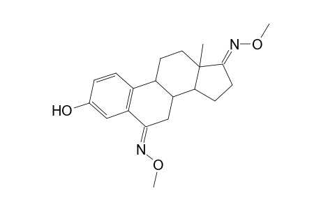 Estra-1,3,5(10)-triene-6,17-dione, 3-hydroxy-, bis(O-methyloxime)