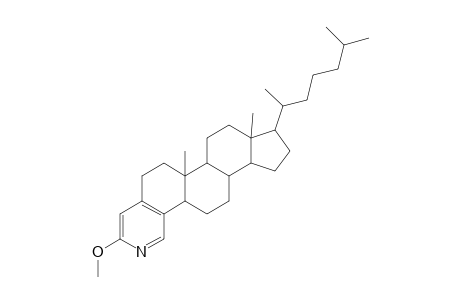 Pyrido[4,3-c]cholestene, 2'-methoxy-