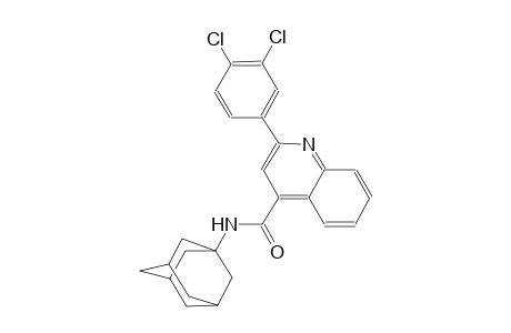 N-(1-adamantyl)-2-(3,4-dichlorophenyl)-4-quinolinecarboxamide