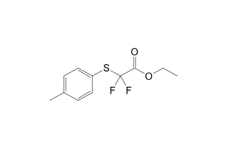 ETHYL-2,2-DIFLUORO-2-[(4-METHYLPHENYL)-THIO]-ACETATE