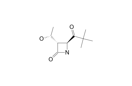 (1'R,3S,4S)-3-(1-HYDROXYETHYL)-4-(TERT.-BUTYLCARBONYL)-AZETIDIN-2-ONE