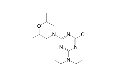 4-Chloro-6-(2,6-dimethyl-4-morpholinyl)-N,N-diethyl-1,3,5-triazin-2-amine