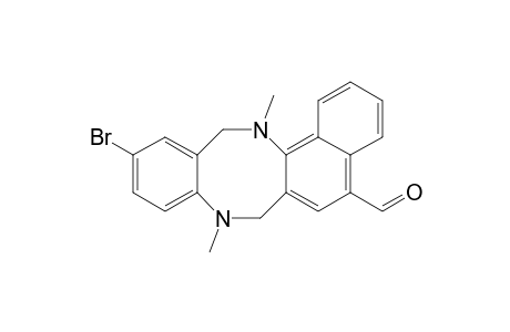 11-Bromo-N,N'-dimethyl-7,8,13,14-tetrahydrobenzo[b]naphtho[1,2-f][1,5]diazocine-5-carboxaldehyde