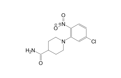 1-(5-chloro-2-nitrophenyl)-4-piperidinecarboxamide