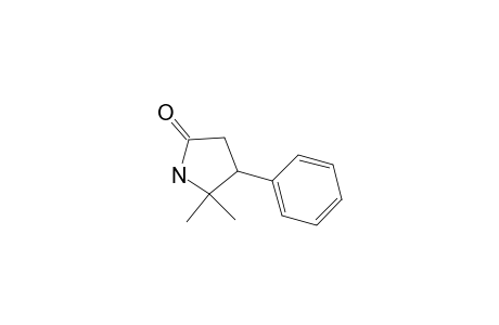 5,5-Dimethyl-4-phenyl-2-pyrrolidinone