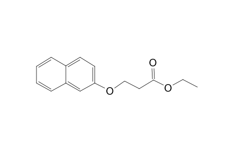 Propanoic acid, 3-(2-naphthalenyloxy)-, ethyl ester