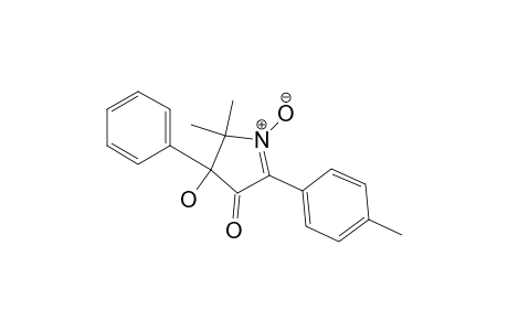 4-Hydroxy-5,5-dimethyl-1-oxido-4-phenyl-2-(p-tolyl)-1-pyrrolin-1-ium-3-one