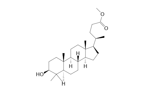 (4R)-4-[(3S,5R,8S,9S,10R,13R,14S,17R)-3-hydroxy-4,4,10,13-tetramethyl-1,2,3,5,6,7,8,9,11,12,14,15,16,17-tetradecahydrocyclopenta[a]phenanthren-17-yl]pentanoic acid methyl ester