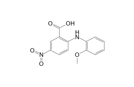 2-(2-Methoxyphenylamino)-5-nitrobenzoic acid