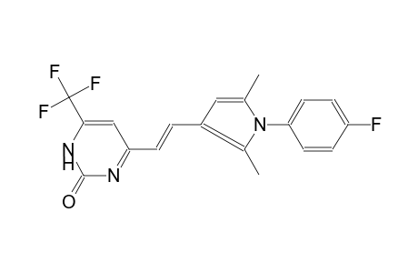 2(1H)-pyrimidinone, 4-[(E)-2-[1-(4-fluorophenyl)-2,5-dimethyl-1H-pyrrol-3-yl]ethenyl]-6-(trifluoromethyl)-