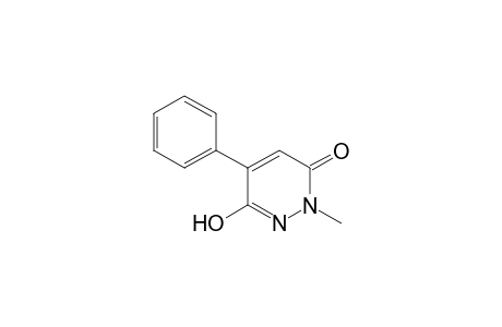 6-hydroxy-2-methyl-5-phenyl-3(2H)-pyridazinone