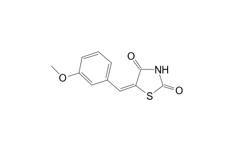 5-(m-methoxybenzylidene)-2,4-thiazolidinedione