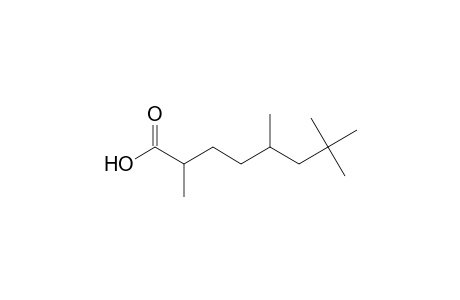 2,5,7,7-Tetramethyl-ctanoic acid