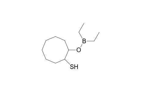 Cyclooctanethiol, 2-(diethylboryloxy)-