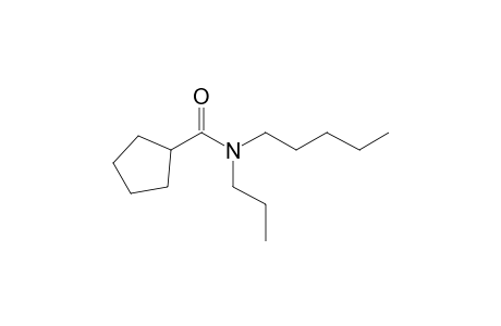 Cyclopentanecarboxamide, N-propyl-N-pentyl-