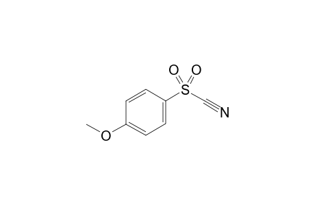 p-methoxybenzenesulfonyl cyanide