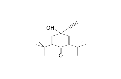 2,6-ditert-butyl-4-ethynyl-4-hydroxycyclohexa-2,5-dien-1-one