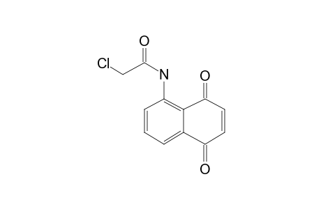 2-Chloro-N-(5,8-dioxonaphthalen-1-yl)acetamide