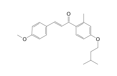 4'-(3-Methylbutyl)oxy-4-methoxy-2'-methylchalcone (isomer 1)