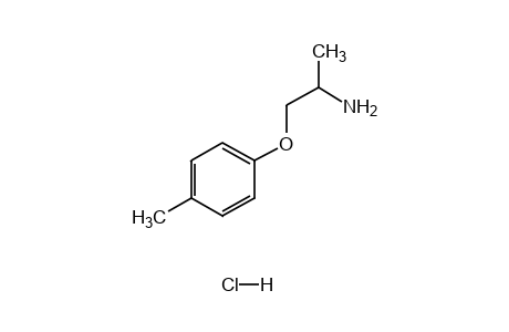 1-methyl-2-(p-tolyloxy)ethylamine, hydrochloride