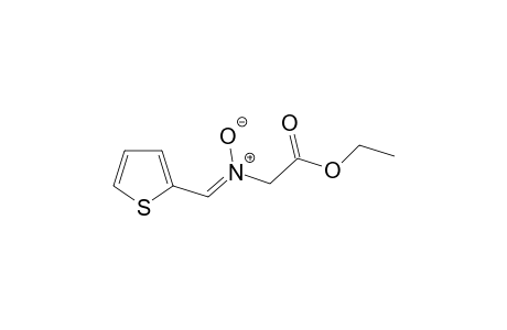 N-(carboxymethyl)-alpha-(2-thienyl)nitrone, ethyl ester