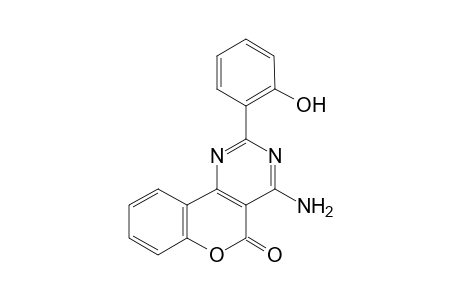 4-Amino-2-(2-hydroxyphenyl)-5H-chromeno[4,3-d]pyrimidin-5-one