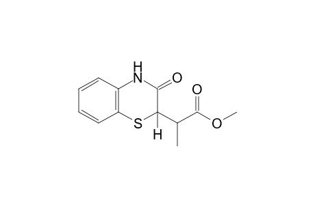 3,4-dihydro-alpha-methyl-3-oxo-2H-1,4-benzoxazine-2-acetic acid, methyl ester
