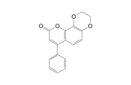 2,3-dihydro-7-phenyl-9H-pyrano[2,3-f]-1,4-benzodioxin-9-one