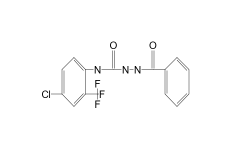 1-BENZOYL-4-(4-CHLORO-alpha,alpha,alpha-TRIFLUORO-o-TOLYL)SEMICARBAZIDE