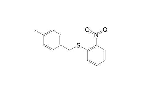 p-methylbenzyl o-nitrophenyl sulfide