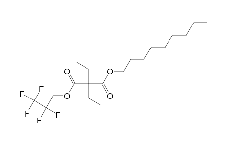 Diethylmalonic acid, nonyl 2,2,3,3,3-pentafluoropropyl ester