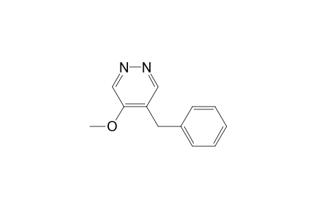 Pyridazine, 4-methoxy-5-(phenylmethyl)-