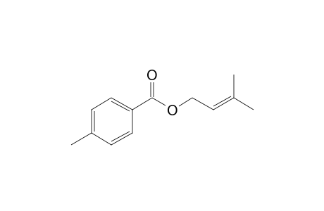 p-Toluic acid, 3-methylbut-2-enyl ester