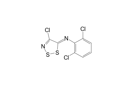 N-(4-Chloro-5H-1,2,3-dithiazol-5-ylidene)-2,6-dichloroaniline