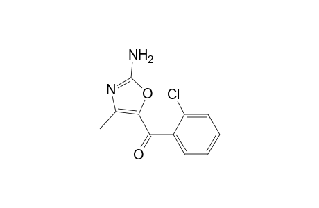 2-AMINO-5-(2'-CHLOROBENZOYL)-4-METHYLOXAZOLE