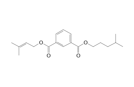 Isophthalic acid, isohexyl 3-methylbut-2-en-1-yl ester