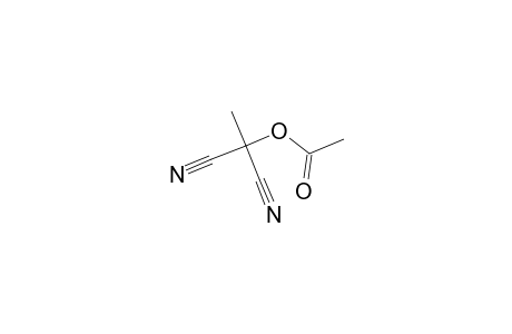 Methyltartranonitrile, acetate (ester)