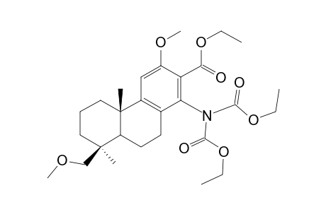Diethyl (13-ethoxycarbonyl-12,19-dimethoxypodocarpa-8,11,13-trien-14-yl)imidodicarbonate