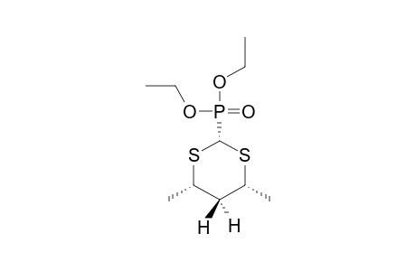 r-2-(Diethoxyphosphoryl)-c-4,c-6-dimethyl-1,3-dithiane