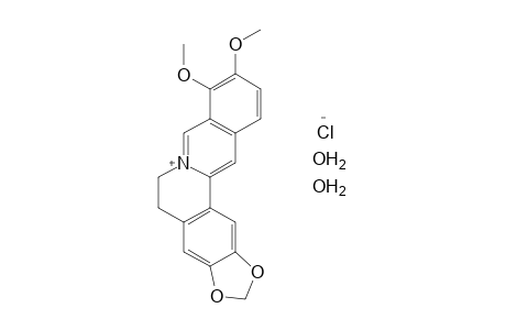 BERBERINE, CHLORIDE, DIHYDRATE