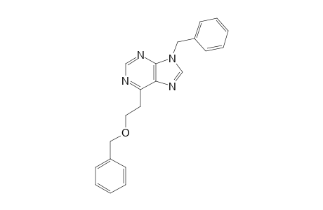 9-BENZYL-6-[2-(BENZYLOXY)-ETHYL]-PURINE