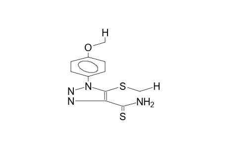 5-METHYLMERCAPTO-1-(4-METHOXYPHENYL)-1,2,3-TRIAZOL-4-CARBOTHIOAMIDE