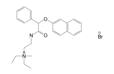 diethylmethyl{2-{2-[(2-naphthyl)oxy]-2-phenylacetamido}ethyl}ammonium bromide