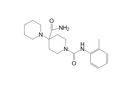 1-{4'-acetyl-[1,4'-bipiperidin]-1'-yl}-2-(2-methylphenyl)ethan-1-one