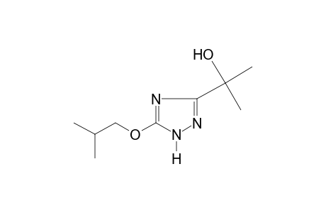 alpha,alpha-DIMETHYL-5-ISOBUTOXY-s-TRIAZOLE-3-METHANOL