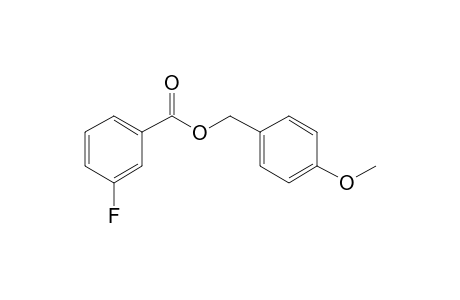 3-Fluorobenzoic acid, 4-methoxybenzyl ester