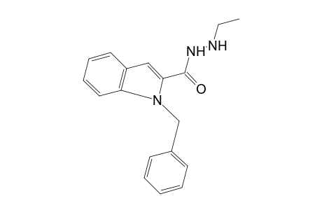 1-benzylindole-2-carboxylic acid, 2-ethylhydrazide